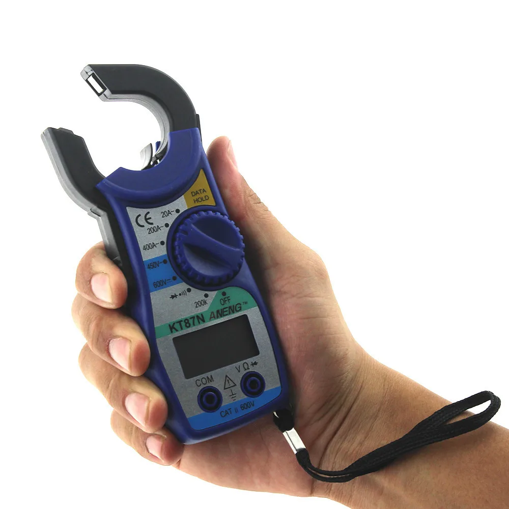 

ANENG KT87N Digital Multimeter Amper Clamp Meter Current Clamp Pincers AC/DC Current Voltage Tester pinza amperimetrica digital