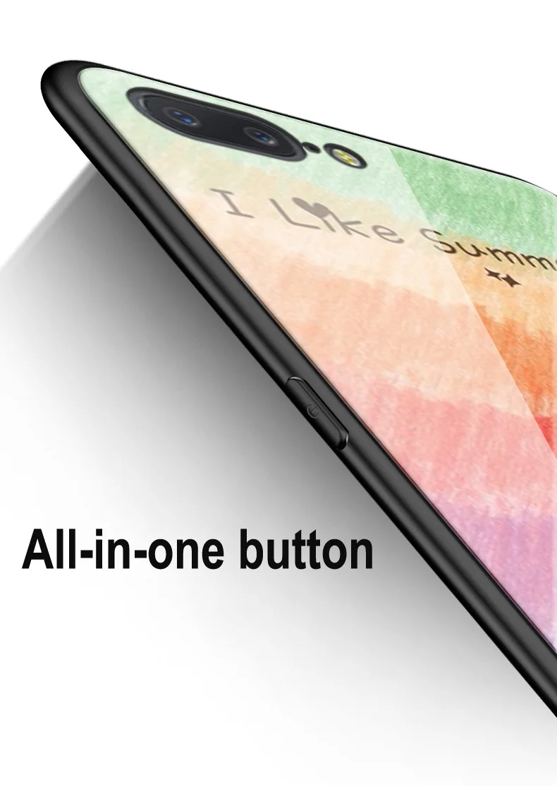 Роскошные закалённое Защитное стекло для oneplus 5 A5000 чехол мягкий силиконовый Рамка Твердый переплет oneplus 5 1+ 5 случаях один плюс 5 shell