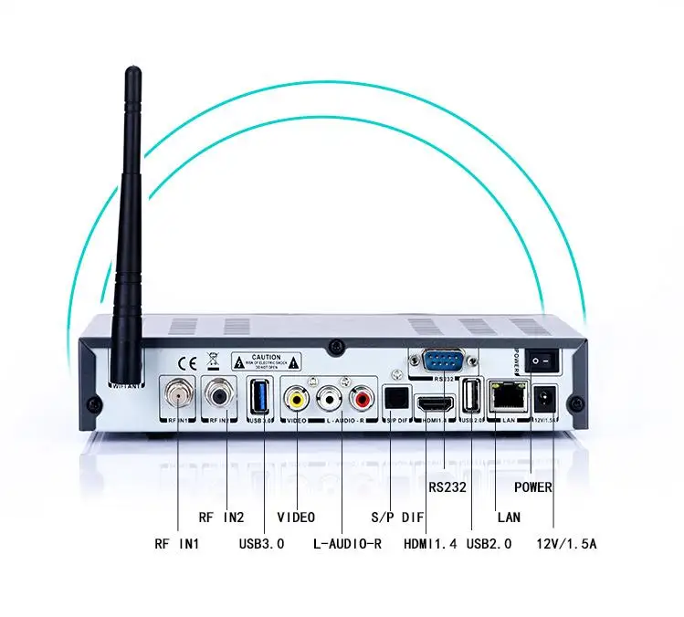 Buy Digital satellite receiver A8 PLUS android TV BOX DVB S2&DVB T2&DVB C 1080P