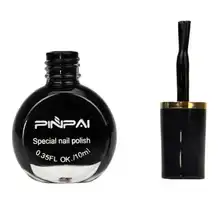 00A шаблон для дизайна ногтей штамповка картина лак Дизайн Маникюр Горячая Мода черный Jun30 мг