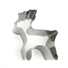 Маленький резак для печенья из нержавеющей стали Форма для рождественского печенья инструменты для выпечки тортов