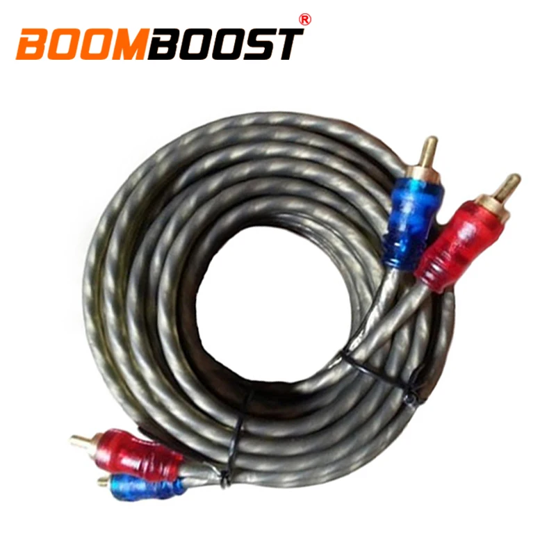 5m Auto Subwoofer amplifier Car stereo audio cable Vehicle audio
