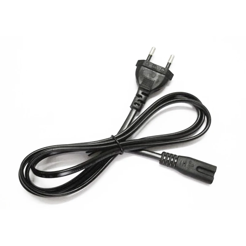 SHIERAK 1,5 м вилка европейского стандарта AC Мощность шнуры 2 Pin Мощность шнур для адаптер настольная лампа фонарик