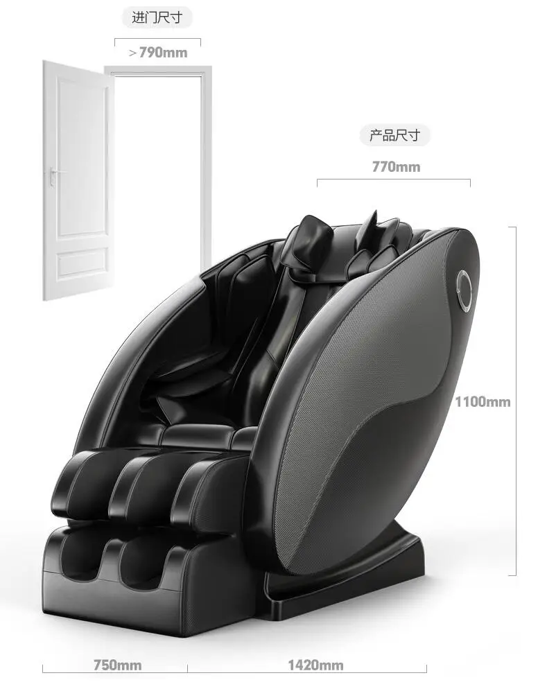 Luxurious 4d electric zero gravity massage chair automatic home capsule body kneading multi-functional massager sofa