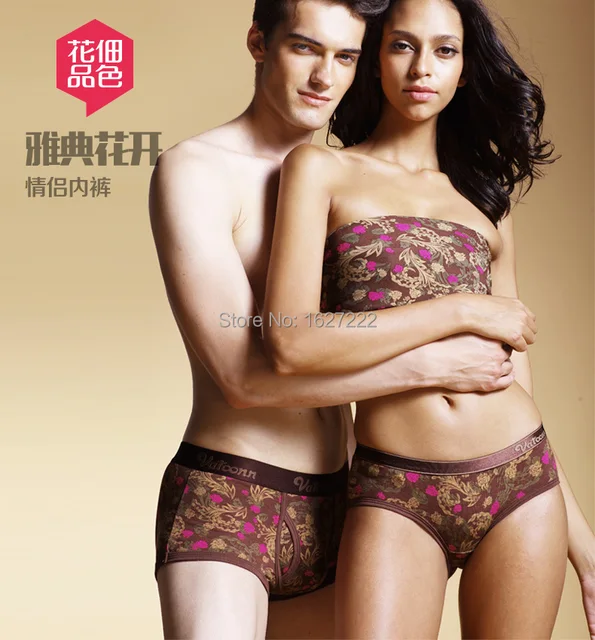 High quality sexy couple underwear Male and female Modal panties Women  Ultra thin Low waist briefs Ventilation man boxer - AliExpress