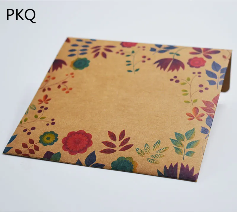 20pcs Kraft Paper cd Case Craft Paper CD Sleeves Discs DVD Packaging Bag Envelopes Box Wedding