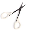 Sharp Tip Makeup Eyebrow Scissors Stainless Steel Curved Tip Nose Hair Cutter Manicure Nail Dead Skin Remover Trimming Tool 3