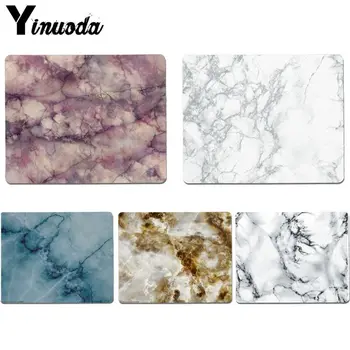 

Yinuoda In Stocked Marble Texture Gaming Player desk laptop Rubber Mouse Mat Mouse Keyboards Mat Mousepad for boyfriend Gift