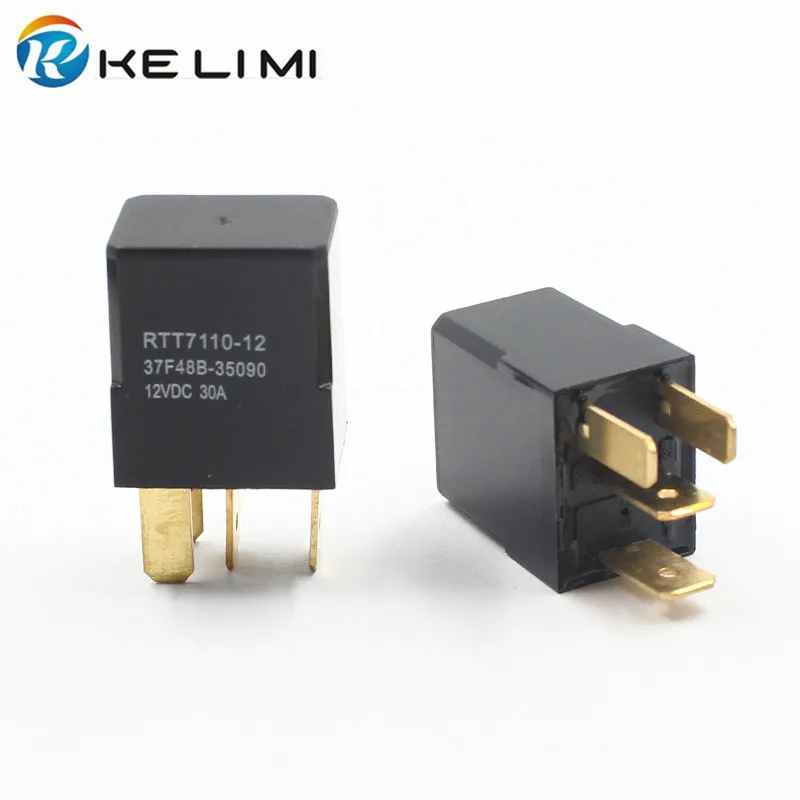 KE LI MI 12 V 30A AMP 4 контактный автомобильный мини реле постоянного тока универсальный