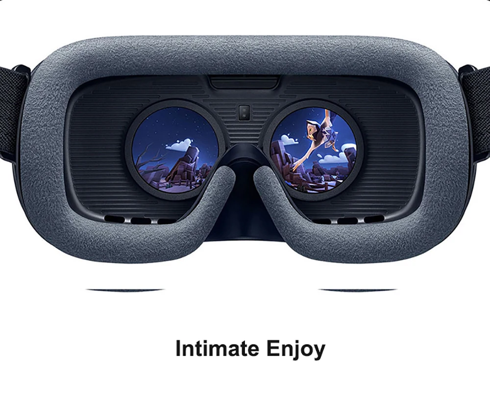 Gear VR 5,0 3D очки samsung VR 3D коробка для смартфонов samsung Galaxy S8+ Note7 Note 5 S7 S9 с контроллером Bluetooth