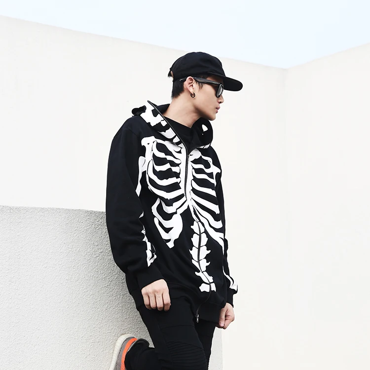 skeleton sweat outfit