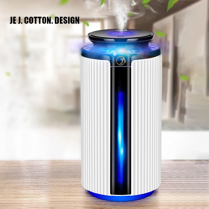 

900ML Air Ultrasonic Humidifier USB Essential Oil Diffuser 7Color Atomizer Freshener Mist Maker with LED Lamp Light for Home