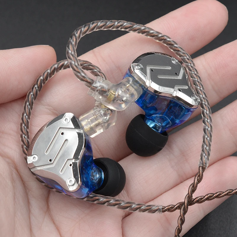 KZ ZS10 PRO 4BA + 1DD Гибридный Драйвер в ухо наушник 5 шт HIFI сценический DJ монитор