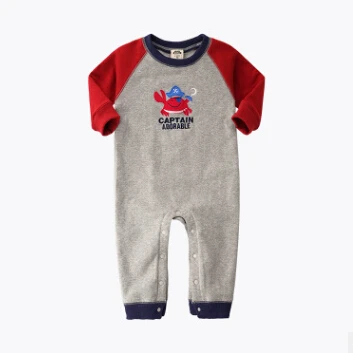 Осенняя одежда для маленьких девочек; комбинезоны для новорожденных мальчиков; плотный хлопковый костюм с длинными рукавами для малышей; одежда для малышей с милыми животными; комбинезоны для малышей - Цвет: 11