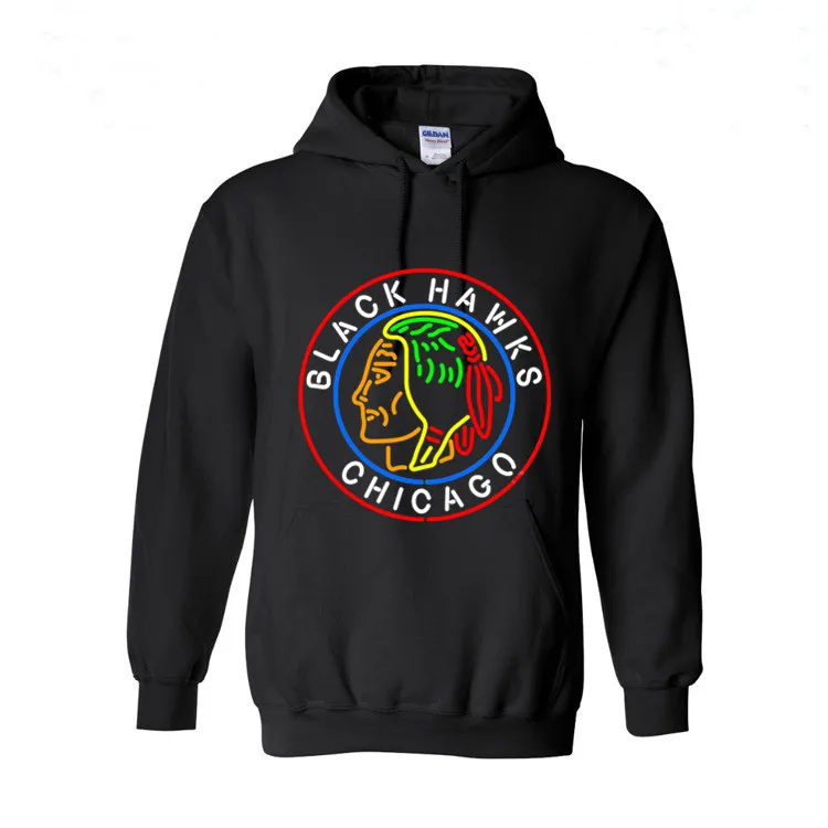 blackhawks skull hoodie