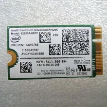 Int Centrino Advanced-N 6205 адаптер WLAN 62205 ANSFF для lenovo Thinkpad X1 углерода, X1 Серии Спирали, FRU 04W3769