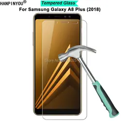 Для Samsung Galaxy A7 (2018) /A8 плюс A8 + A730 9 H твердость 2.5D ультра-тонкий закаленное Стекло Плёнки Экран протектор гвардии