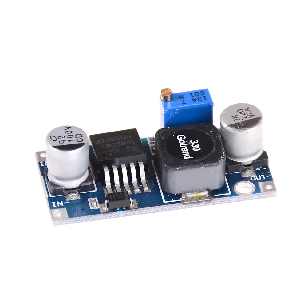Output 1.23-35V Adjustable Step-down Power Supply Module Voltage Regulator LM2596S DC-DC Buck Converter Step Down Power Supply