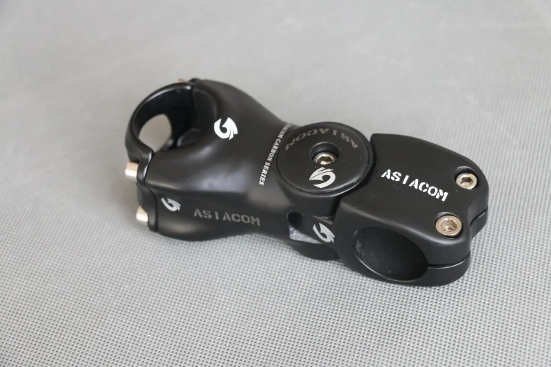 

New ASIACOM Full Carbon Adjustable Bicycle Stems 0 Degree - 45 Degree MTB Road Bike Stem Parts 31.8*90/100/110/120/130MM