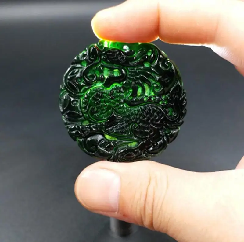 The New natural jade xinjiang Moyu Kirin pendant serpentine Jade PIXIU brand | Украшения и аксессуары