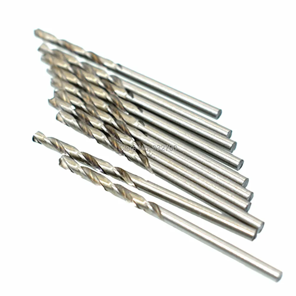 Buy 10pcs 3mm HSS Metric Twist Drill Bit Metal Wood Plastics Aluminum Thin