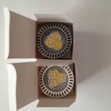 12 v Epistar mr16 Светодиодный прожектор лампы 3 Вт алюминиевые перегородки радиатором+ изолированный светодиодный драйвер белого цвета 250lm 100 шт./лот DHL