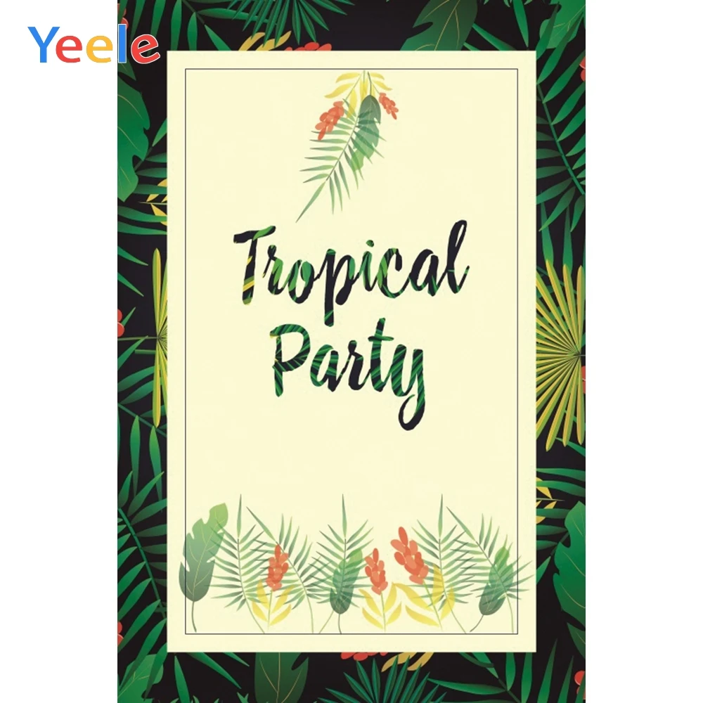 

Yeele Summer Tropical Vacation Party Carnival Photography Backdrops Personalized Photographic Backgrounds For Photo Studio