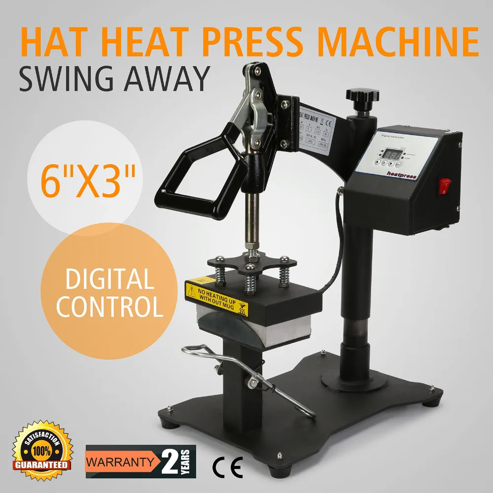 

(US Warehouse Free Shipping) Hot sale Semi auto manual hat cap heat press printing machine CP2815