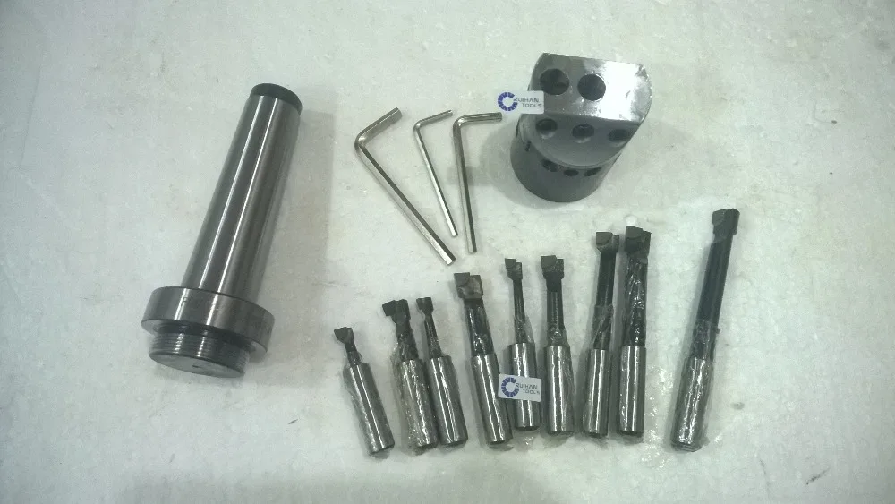 Hot Boring Head Set (F12 boring head+MT4 boring shank+9pcs 12mm bar)