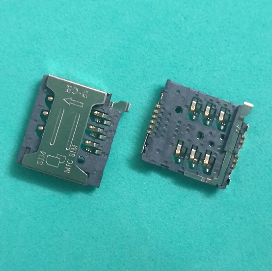 

2pcs/lot new SIM card reader holder socket connector for Blackview BW5000 BV5000 MTK6735 Quad Core5.0 For Doogee T5 T5S