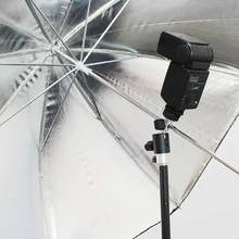 New Swivel Camera Flash Bracket Hot Shoe Umbrella Holder Light Stand Adapter Photo Studio Accessories VCZ30 P0.11