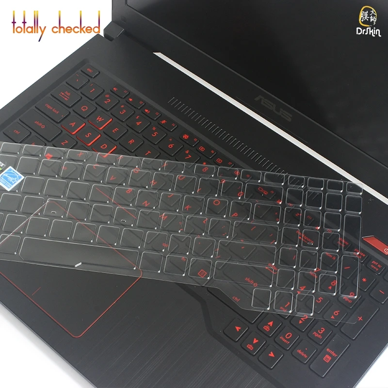 Для Asus Rog Fx503Vd Fx503Vm Rog Strix Gl703Vd Gl703Vm 1" Rog 15,6 дюймов, чехол для клавиатуры ноутбука, защита кожи, Ультратонкий ТПУ