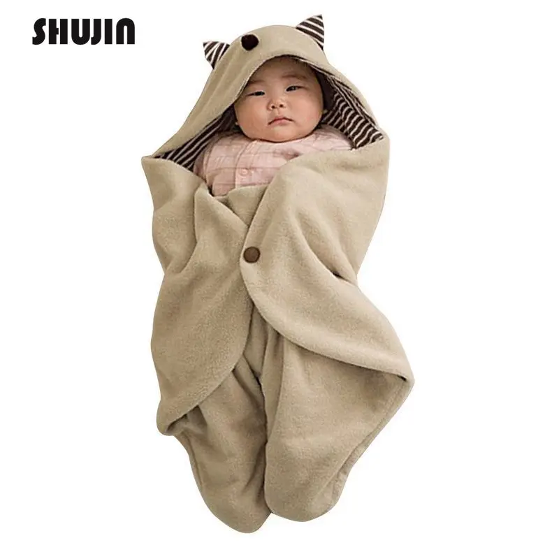 Спальный мешок Shujin для новорожденных милый мягкий спальный маленьких мальчиков