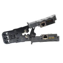 IMice Ethernet кабель 6P 8P Хрустальная головка пресс плоскогубцы инструмент тестирование функциональный кабель проволочная обжимка шнур Alicate