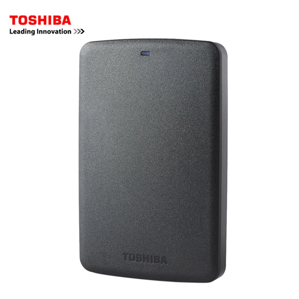 Toshiba Портативный внешний жесткий диск мобильный жесткий диск Canvio Основы USB 3,0 2," 1 ТБ 2 ТБ настольный ноутбук компьютер ПК HDTB320YK3CA