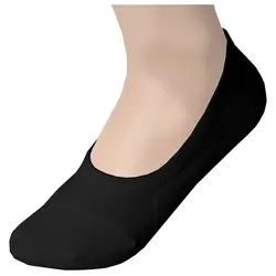 Хит продаж, 3 пары, женские повседневные противоскользящие носки с низким вырезом, однотонные, на плоской подошве, серые носки