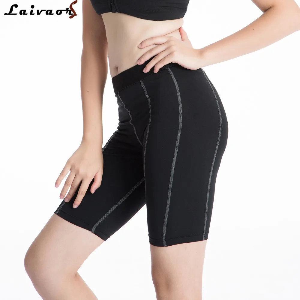 Women Sports Fitness Yoga Shorts Quick Dry Compression Exercise Slim