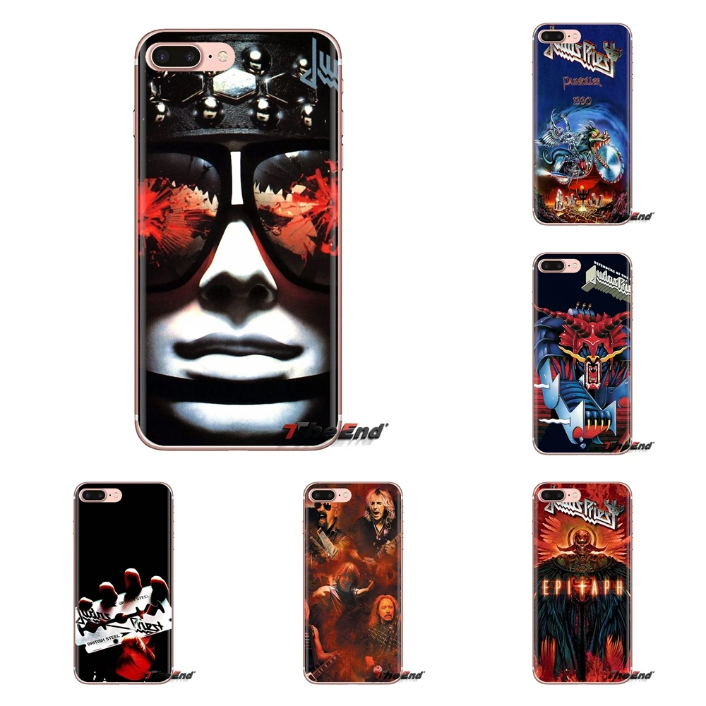 For Samsung Galaxy S3 S4 S5 Mini S6 S7 Edge S8 S9 S10 Plus Note 3 4 5 8 9 Mobile Phone Case Cover judas priest british steel Rob |