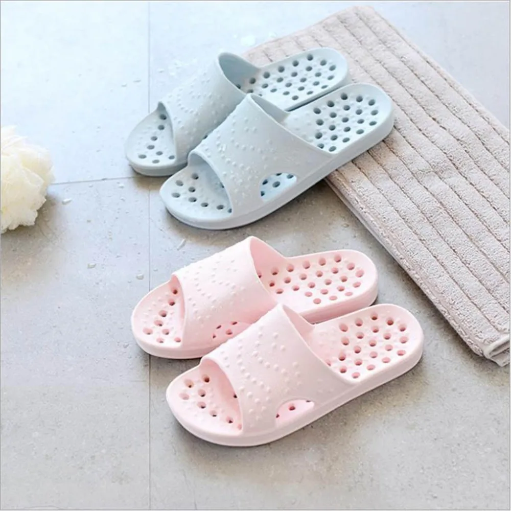Women House Slippers Ladies Shower Sandals Quick Drying Bathroom Soft