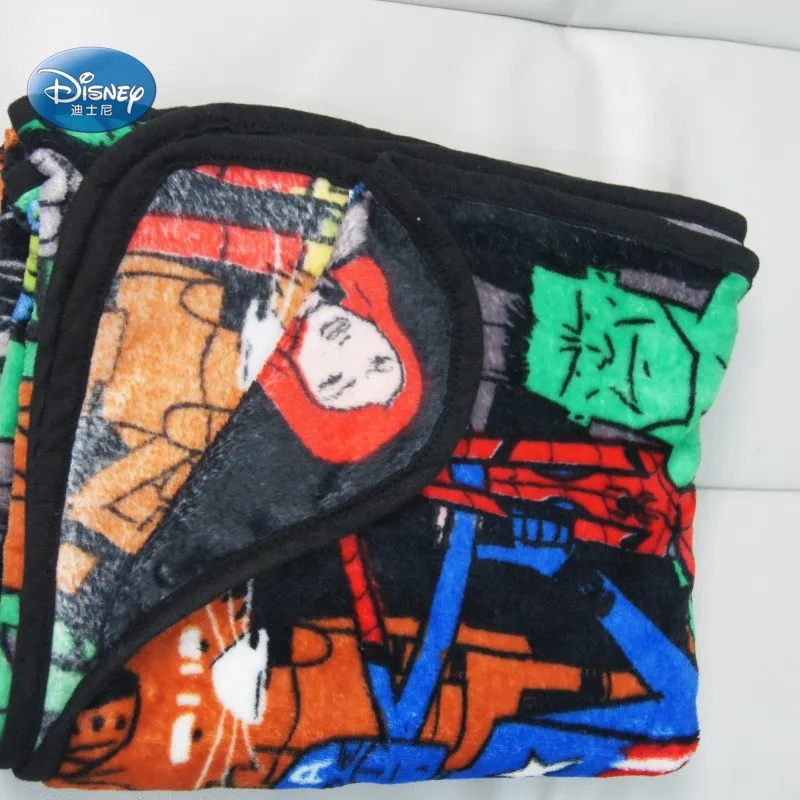 Детское летнее одеяло легкий плед из мультфильма мстители Disney кровать/диван