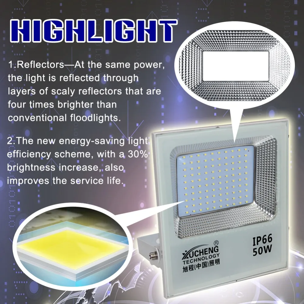 Светодиодный прожектор Baterry Spotlight 20 W 30 w 40 w IP66 наружного освещения 220 V светодиодный прожектор светодиодный фонарь настенный светильник