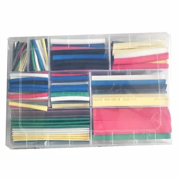 

Heat shrinking tube Multi-color Multiple specifications Household portable heat shrink tube kit with box
