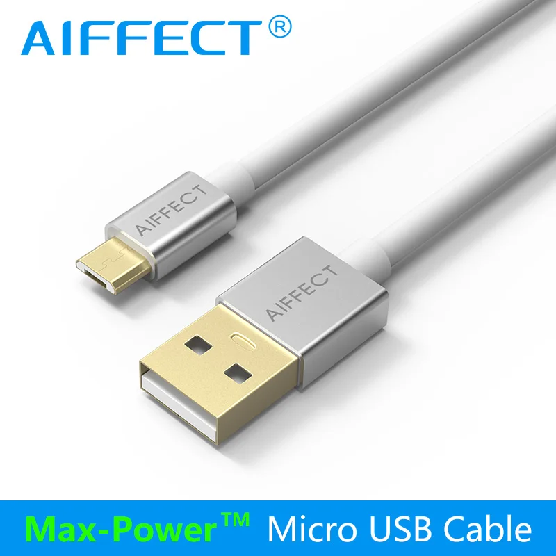 

AIFFECT 3.3Ft 4.9Ft High Speed Micro USB 2.0 Cable Sync Data and Charging Cord for Mobile Phone Camera Laptop Tablet And More