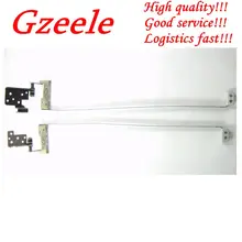 GZEELE ноутбук ЖК-Петля Набор подходит для lenovo G700 P/N: 13N0-B5M0102 13N0-B5M0202 левый и правый ЖК-петли кронштейн