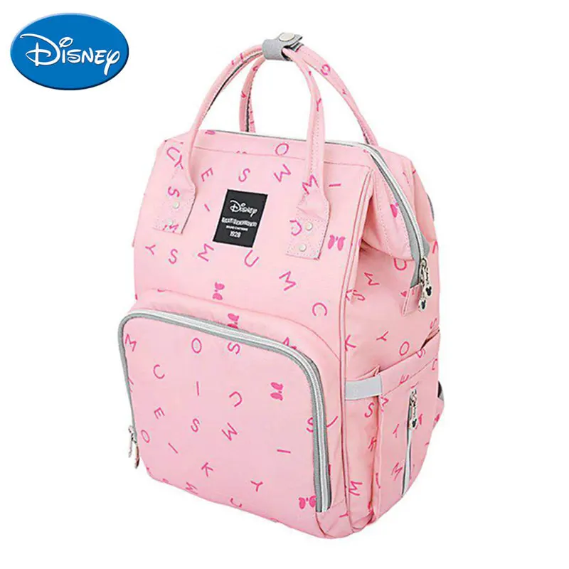 

Disney Baby Diaper Bag Large Capacity USB Insulation Backpack Bottle Feeding Storage Women Waterproof Bag Mummy Travel bags