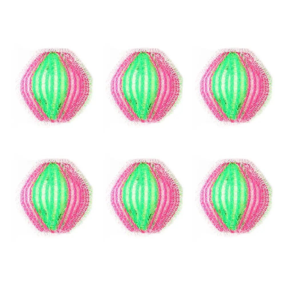 

6 Pcs 35mm Hair Removal Eco Friendly Laundry Washing Balls for Machine Wash