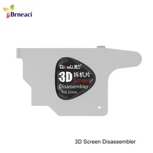 Последние QianLi 3D разборные карты, инструменты для снятия изоляции для мобильного телефона, ЖК-экран, отделяющий слойку, открытый инструмент с боковым изгибом