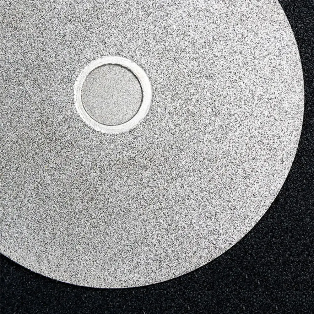 Алмазное покрытие плоский круг шлифовальный диск Эмери Кристалл печать камень ювелирные изделия полирование шлифование инструмент 150 мм