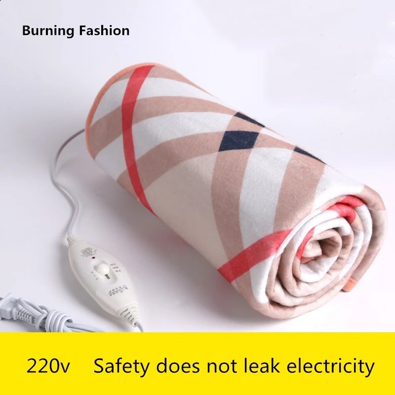 Brennen Mode 220 V sicherheit plüsch heizdecke bett Online