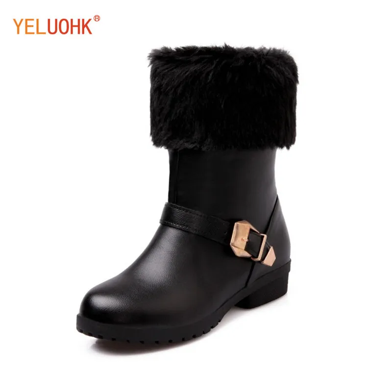 

34-45 Women Winter Boots Platform Winter Women Boots Female Ankle Boots For Women Winter Shoes Big Size